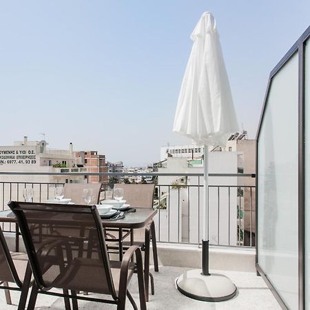 Wyz Attiki Aparthotel Athena Bagian luar foto